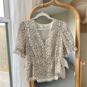 Madewell 100% Silk Blouse